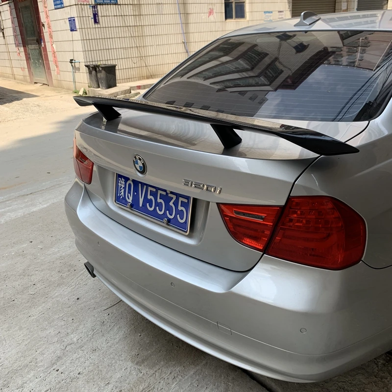 Спойлер для багажника BMW E90 GT style из углеродного волокна/FRP 318i 320i 325i 330i 2005-2011 tail CF |