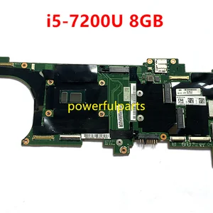 100 working for lenovo x1 carbon motherboard 5th gen i5 7200 cpu8g ram fru 01ay064 dx120 nm b141 mainboard tested well free global shipping