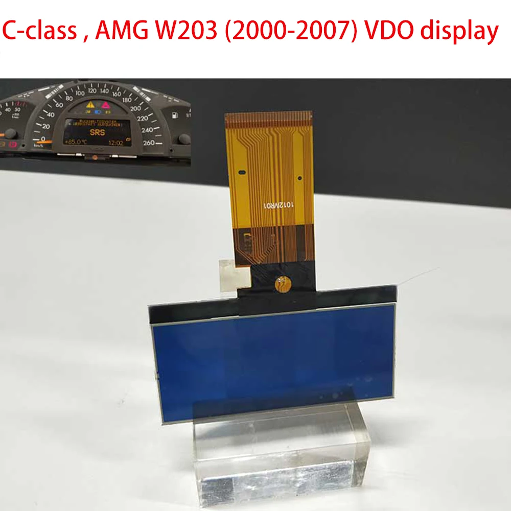 Ремонт пикселей экрана приборной панели LCD Dashboard для Mercedes-Benz W203 C Class 2000-2004/W463 G class 2002-2007 и выше.