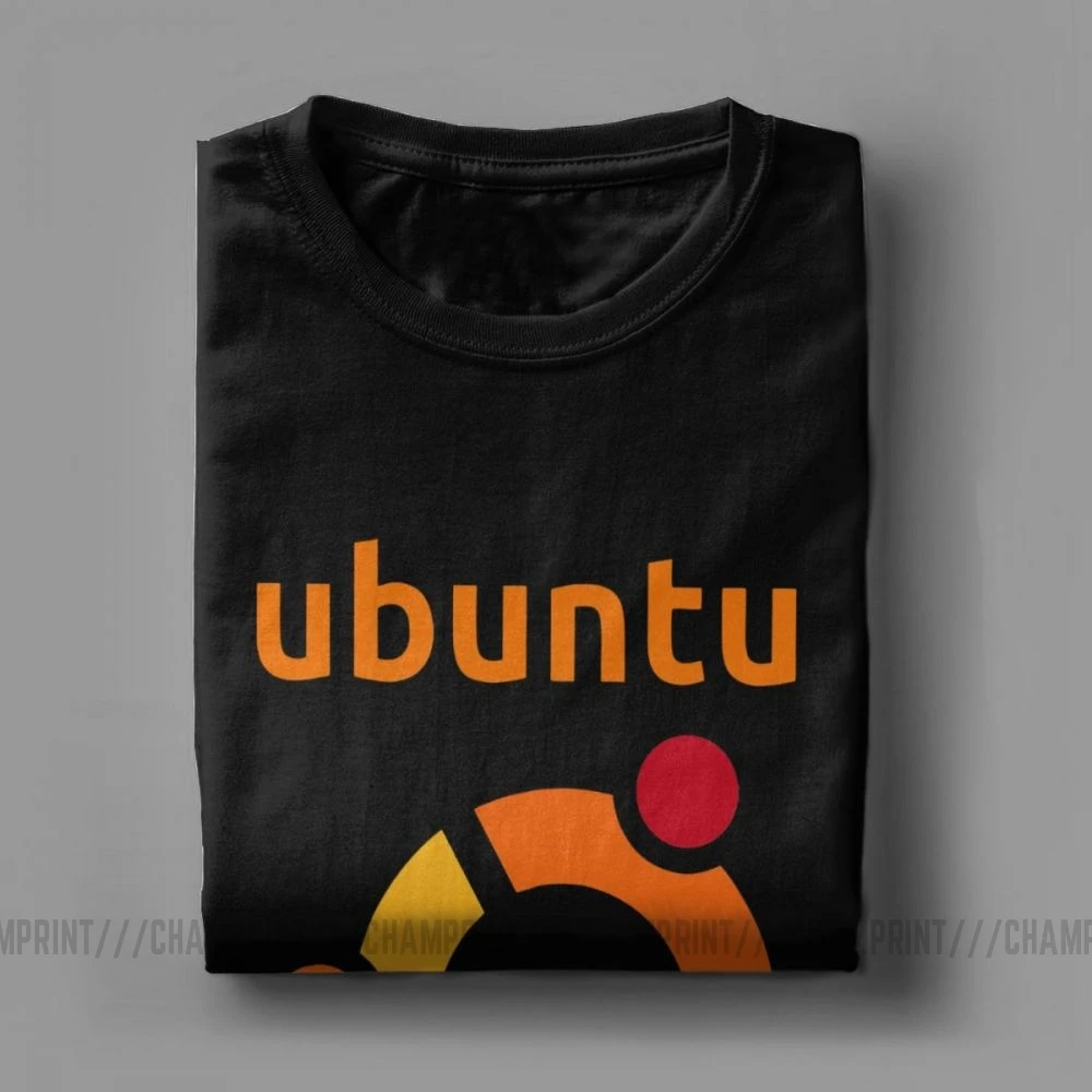 Мужская футболка Ubuntu Linux Satire Geek Humor Новинка хлопковая футболки с коротким рукавом