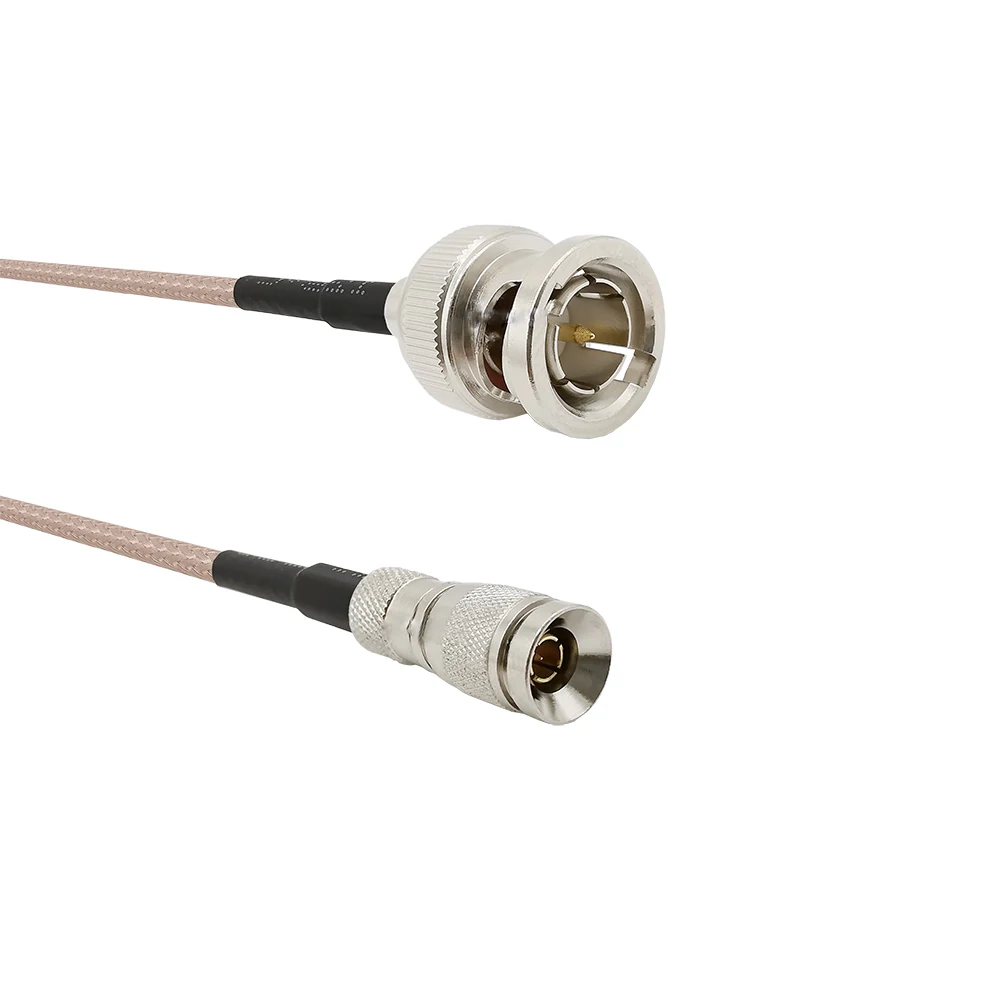 BNC Male to DIN 1.0/2.3 Plug RG179 Pigtail Cord Coax Cable 75 Ohm RF Connector SDI Vedio 1/3/6/9/12M | Обустройство дома