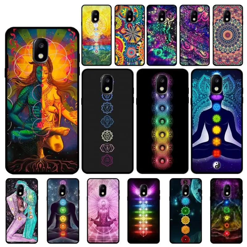 Мягкий чехол для телефона Babaite с изображением мандалы чакры йоги Samsung Galaxy J7 J6 J6PLUS J8