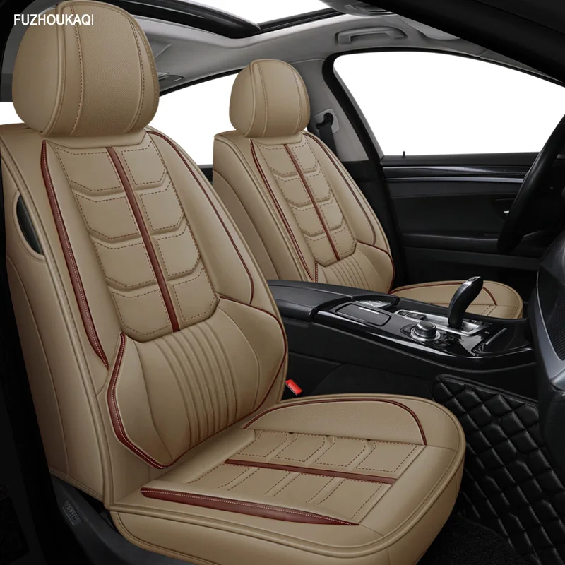 Передние и задние кожаные чехлы для автомобильных сидений Honda все модели URV CRV CIVIC