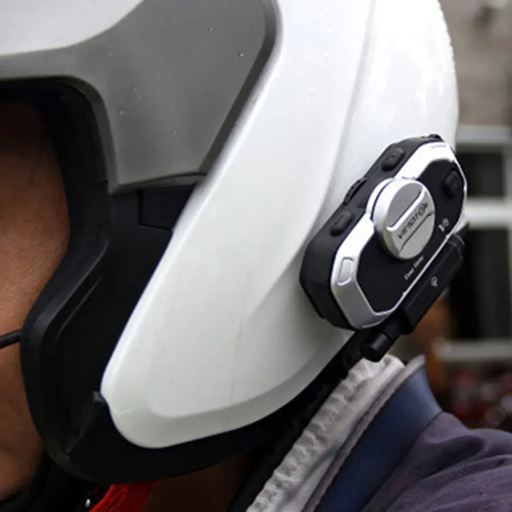 Easy Rider Vimoto V6 Interphone Motorcycle Helmet Intercom Stereo Headset For Mobile Phone Wireless Compatible GPS 2 Radios