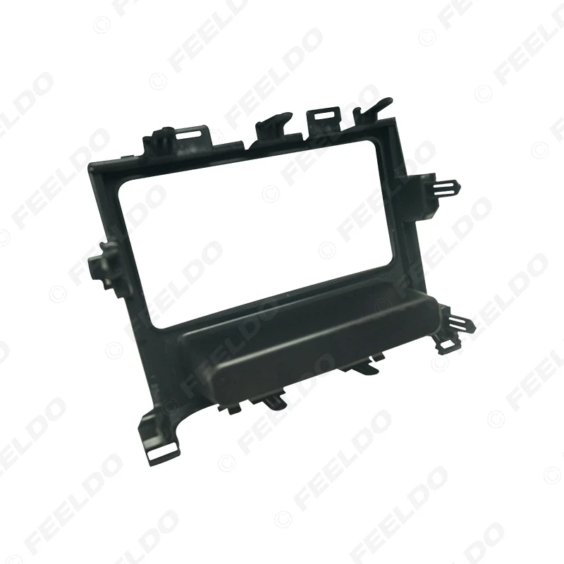 FEELDO 2Din автомобильный CD DVD Радио стерео рамка для Toyota Alphard 2008 панель монтажная