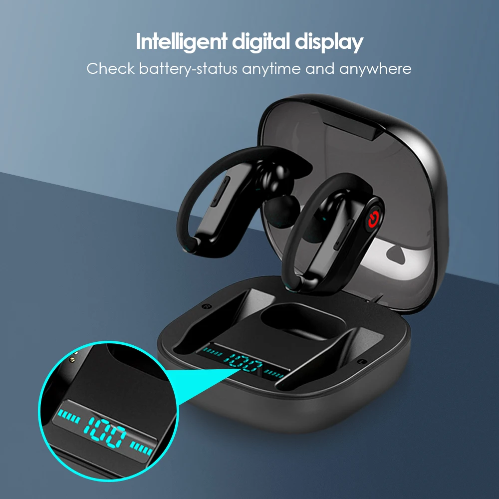 Беспроводные наушники-вкладыши Q62 IPX4 Bluetooth-гарнитура автоматическая пара