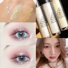 Мерцающие алмазные тени для век, 3 цвета, макияж, тени для век, Великолепный металлический блеск, жидкие тени для век, карандаш, водостойкая косметика