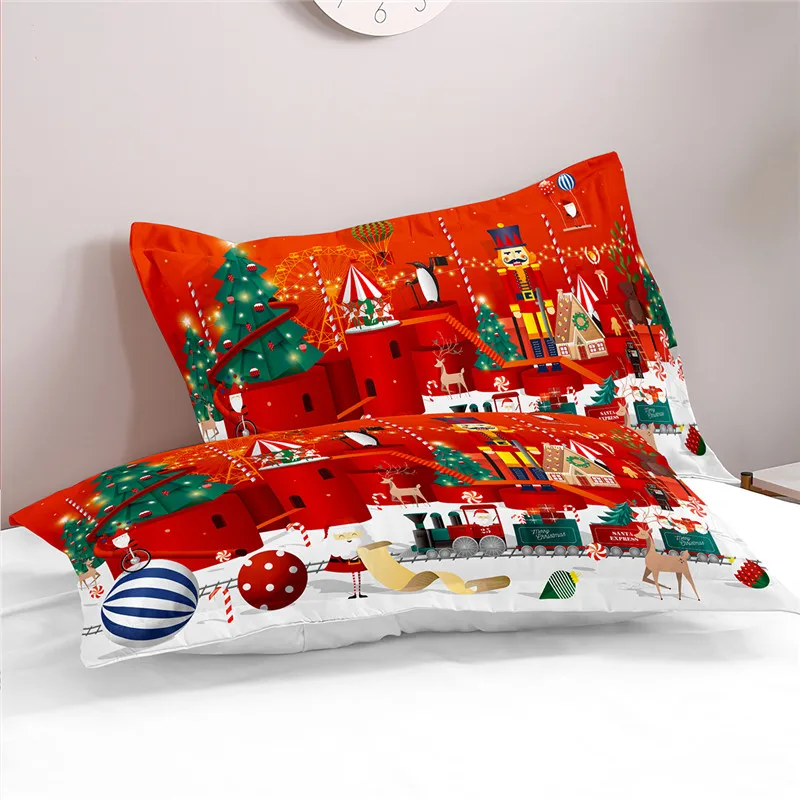 Комплект постельного белья из полиэстера с цифровой печатью 0 9/1 2/1 5/1 8/2 м | Дом и