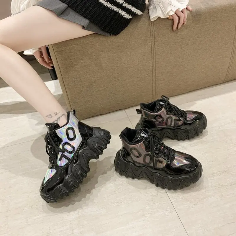 

2020 Autumn Trend Women Sports Sneakers Platform Female Shoes Casual Comfortable Running Shoes Women's Walking Shoes