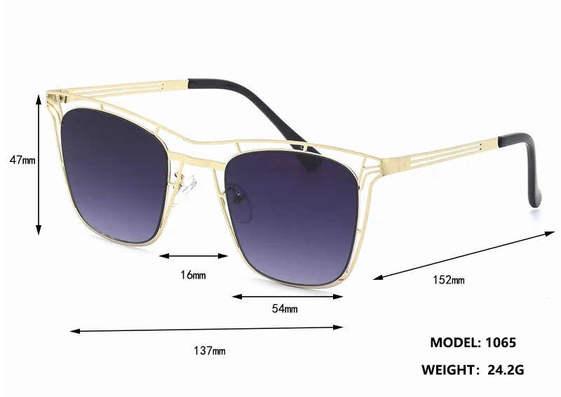 

2021 sunglasses ladies hollow fashion sunglasses metal ocean film European and American sunglasses women tide