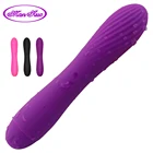 Вибратор силиконовый для стимуляции точки G и вагины, перезаряжаемый фаллоимитатор, вибратор для массажа с 7 вариантами вибрации, интимная игрушка для женщин