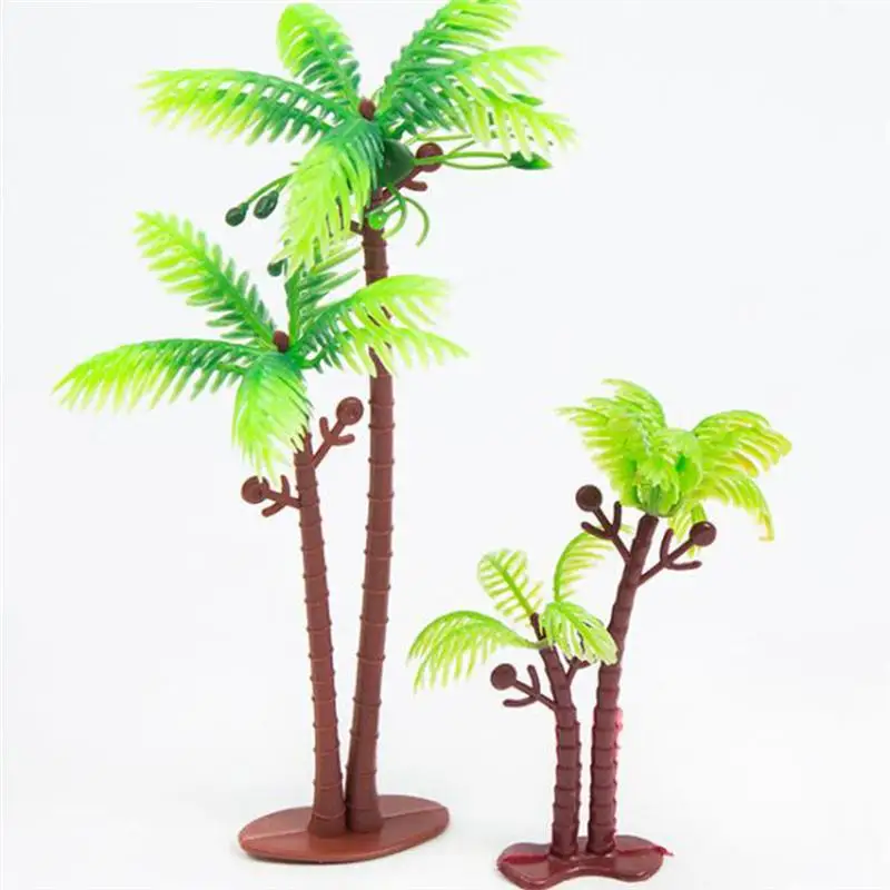 20 штук кокосовой пальмы для торта Уникальный Кекс украшения ко дню рождения и