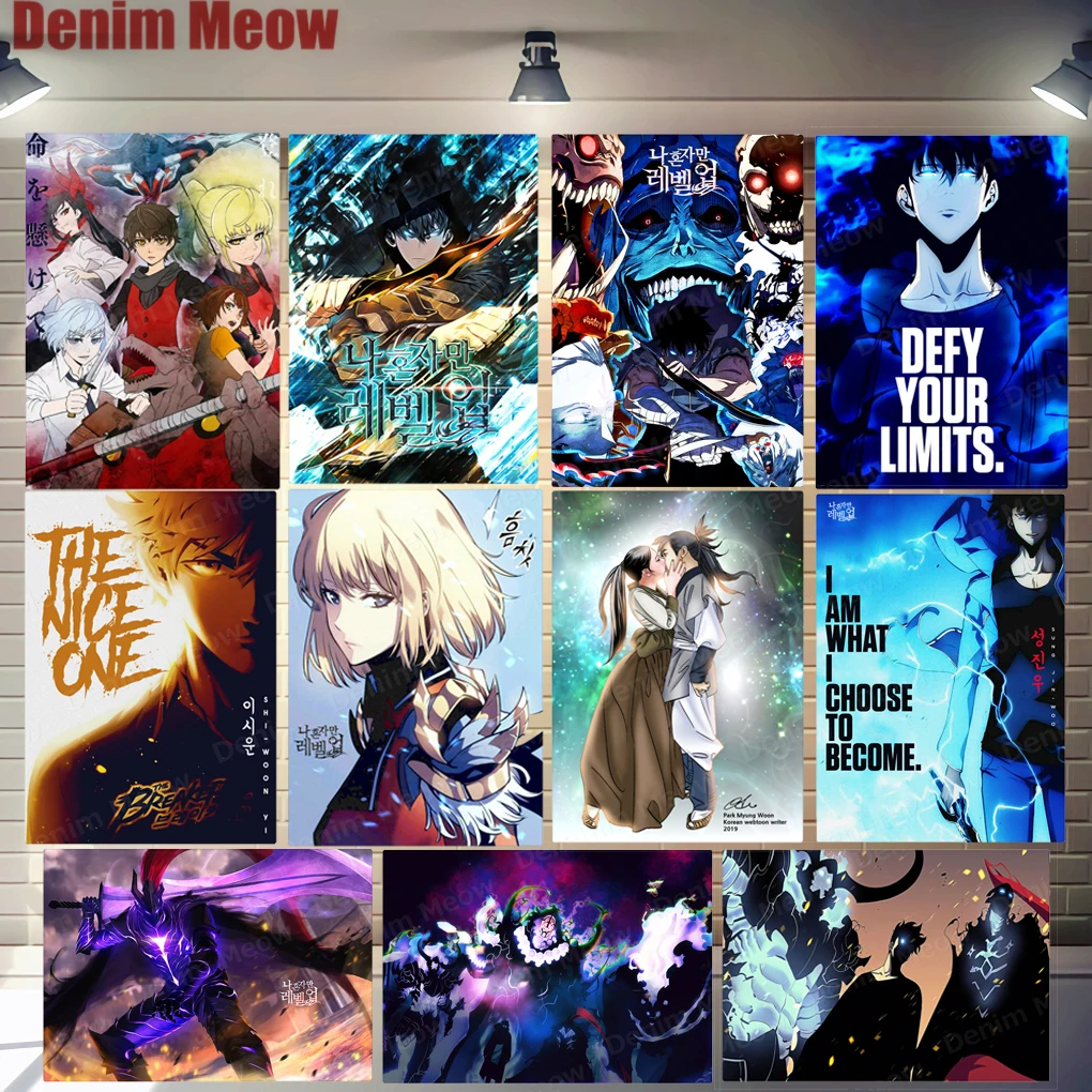 Корейский аниме металлический оловянный знак хороший постер домашняя спальня