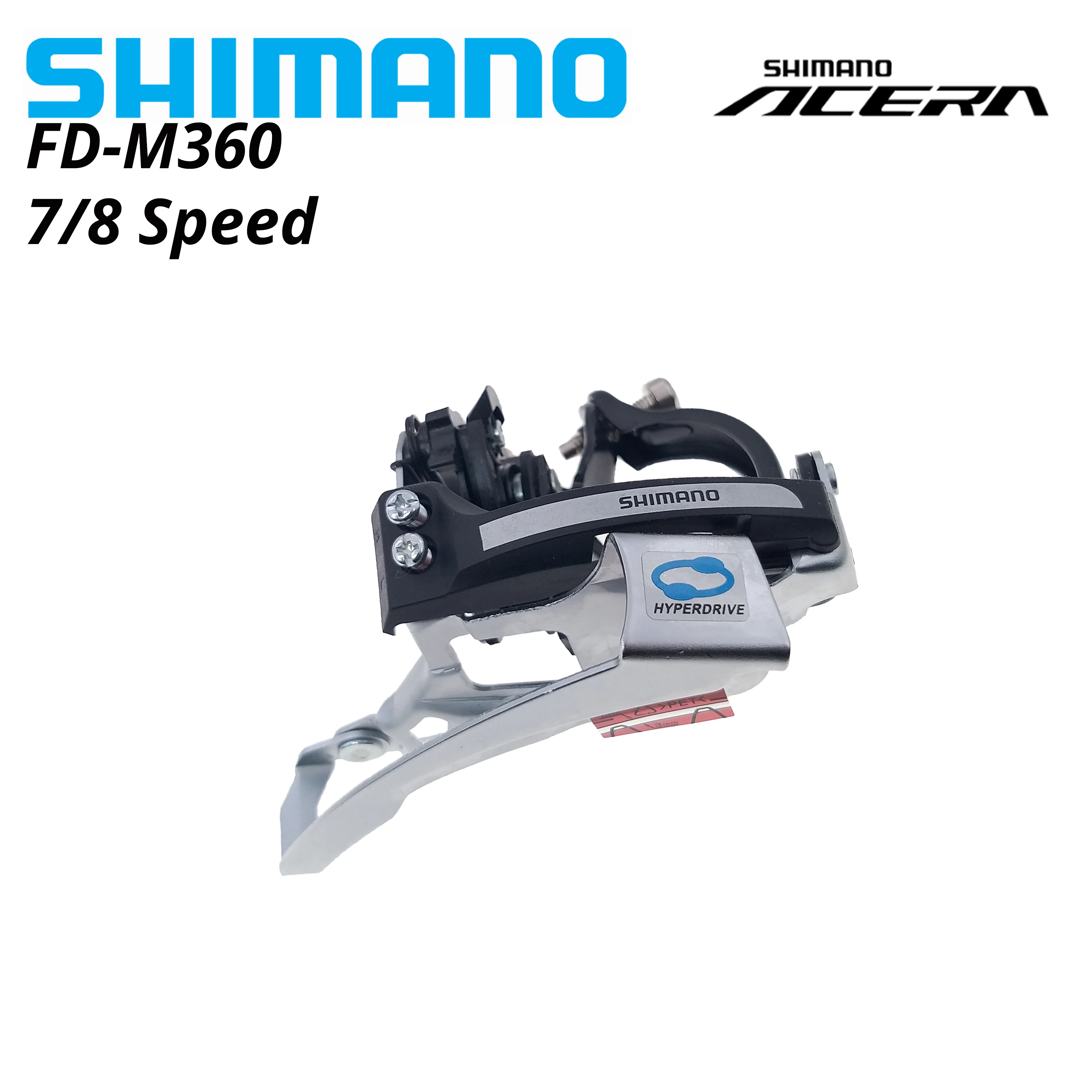 Shimano Acera FD M360 7/8 скорость велосипед передний переключатель 3x фотоаппаратов
