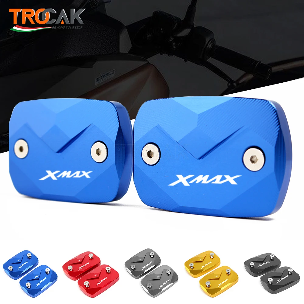 Подходит для YAMAHA X MAX XMAX 125 250 300 xmax125 xmax300 XMAX250 2017 2020 пара крышек резервуара жидкости