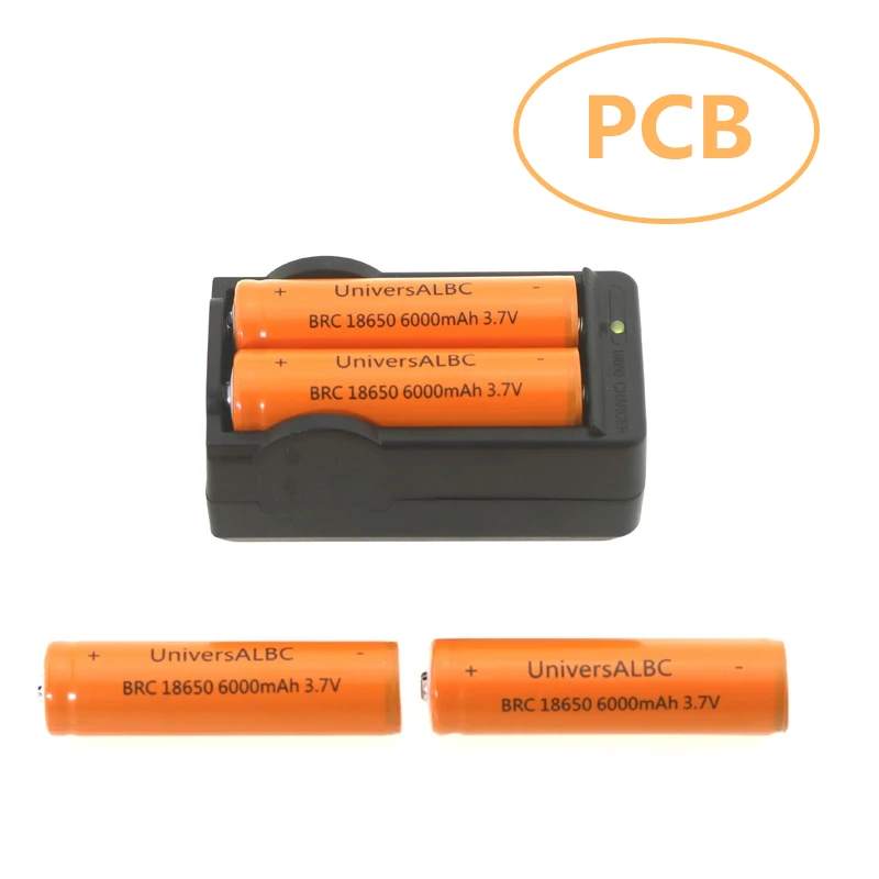 Универсальный перезаряжаемый литий ионный аккумулятор 3 7 18650 в с защищенной