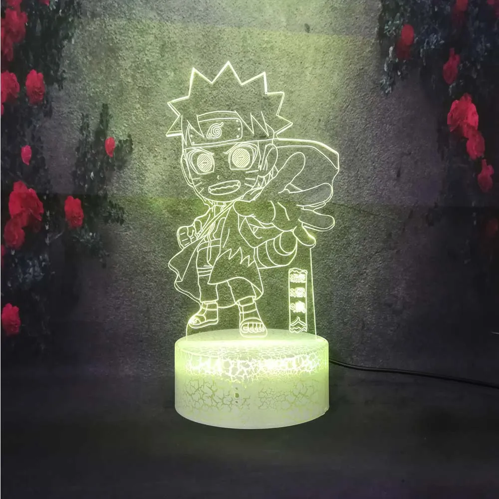 Скандинавский минималистичный стиль стерео 3D трещины настольная лампа