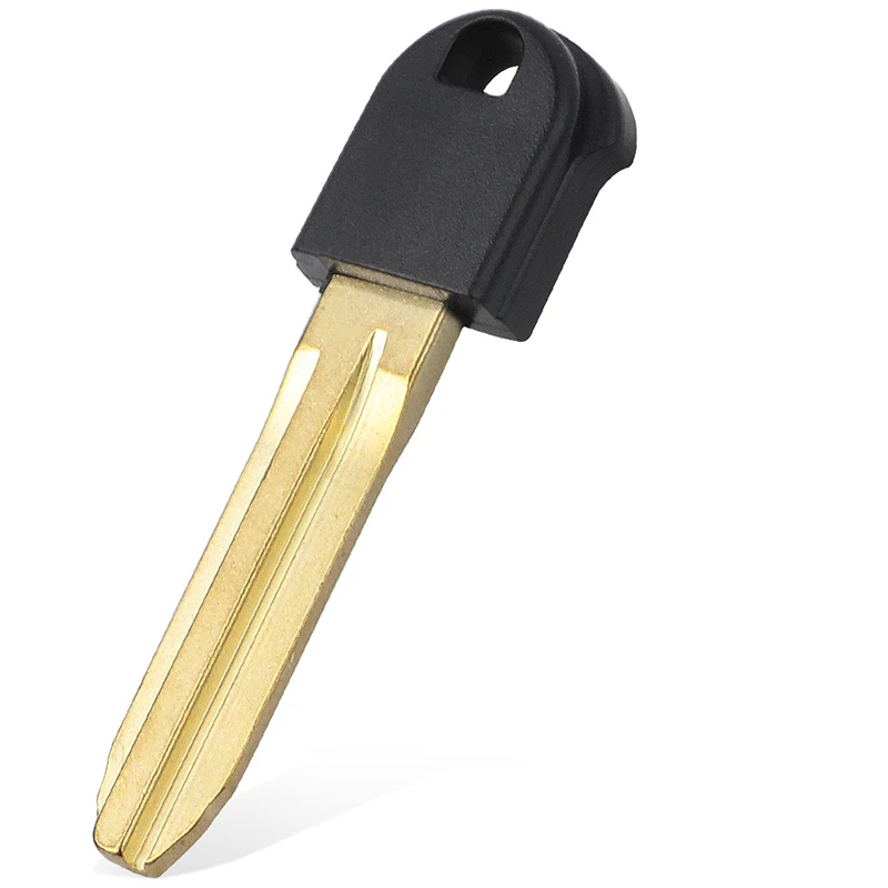 Запасной необработанный смарт-ключ KEYECU 10 шт./лот аварийная вставка лезвие-брелок