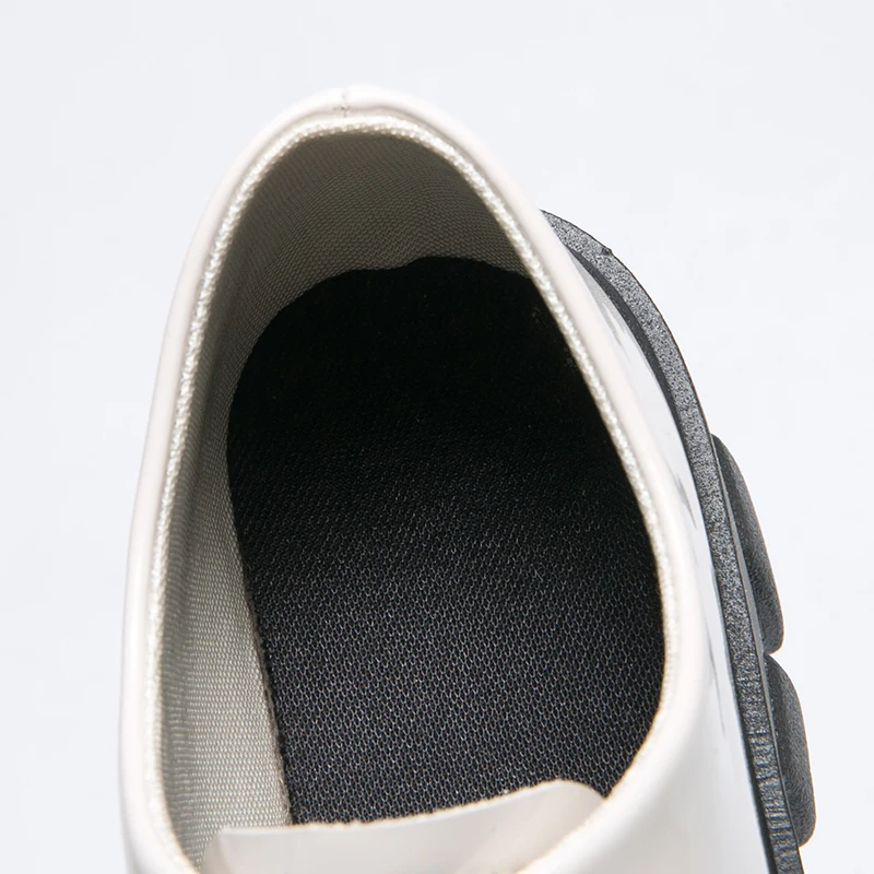 Fujin/женская повседневная обувь Сезон осень Модная женская на толстой подошве со