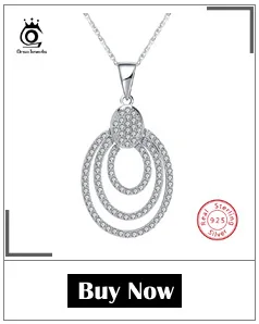 ORSA JEWELS Настоящее 925 Серебряное ожерелье и кулоны Фея сидя на Луне Оригинальное романтическое ожерелье Девушка ювелирное изделие подарок SN106