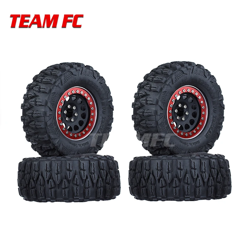 4 шт. 2 "резиновые шины 120 мм для 1/10 RC Crawler Axial SCX10 90046 trx4 Запчасти радиоуправляемых