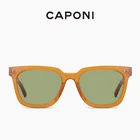 Женские солнцезащитные очки CAPONI, новинка 2021, высококачественные роскошные брендовые дизайнерские солнцезащитные очки для женщин и девушек, модные очки CP6167