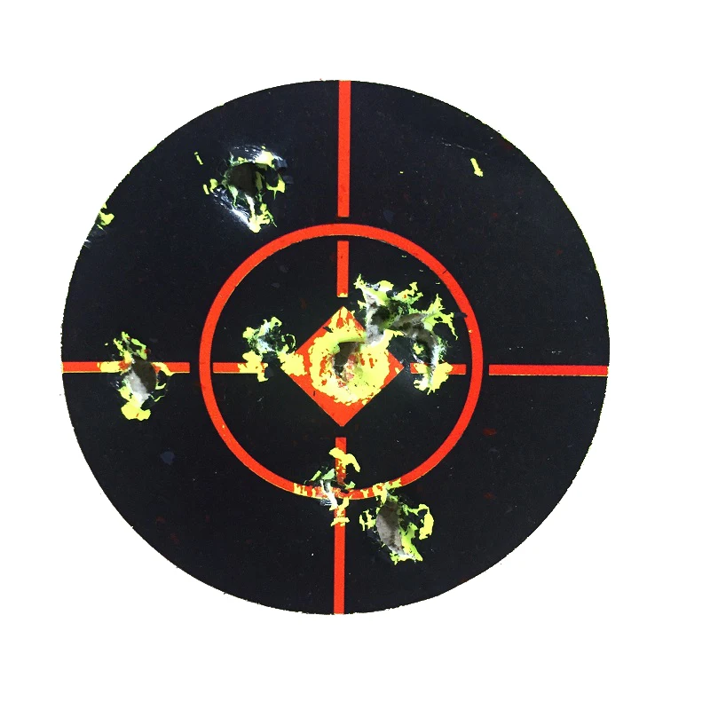 Diameter 3"(7.50cm) 250 Pcs/Roll splatter target shooting stickers self adhesive | Спорт и развлечения