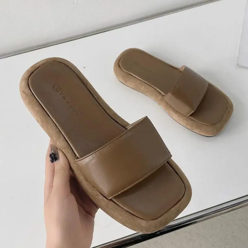 

Туфли женские, мягкие лоферы, резина, Повседневная Базовая обувь из искусственной кожи, римские домашние туфли Ytmtloy, лето 2021