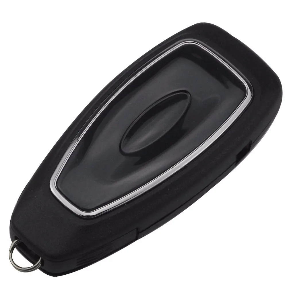 jingyuqin 3 Button Car Key Shell with Insert Blade Replacement Smart for Ford Mondeo Fiesta Focus Titanium C-Max Kuga Refit | Автомобили и