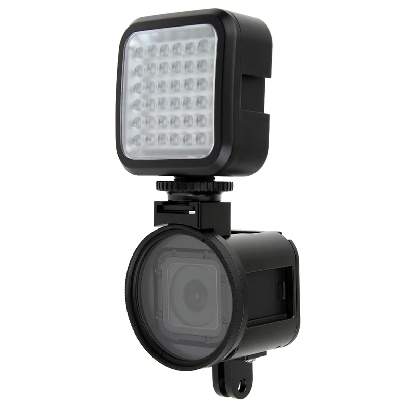 Чехол для камеры Go pro hero 4 корпус из сплава с ЧПУ рамка чехол УФ объектива