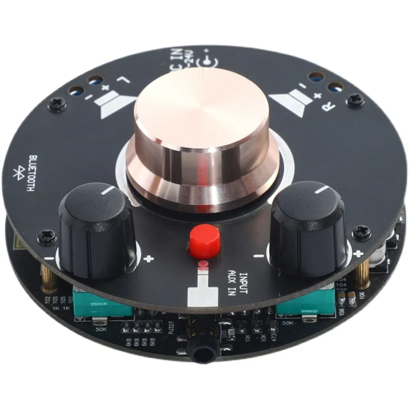 Цифровой тональный Bluetooth усилитель мощности Hi-Fi D50 Class D TPA3116 50 Вт * 2