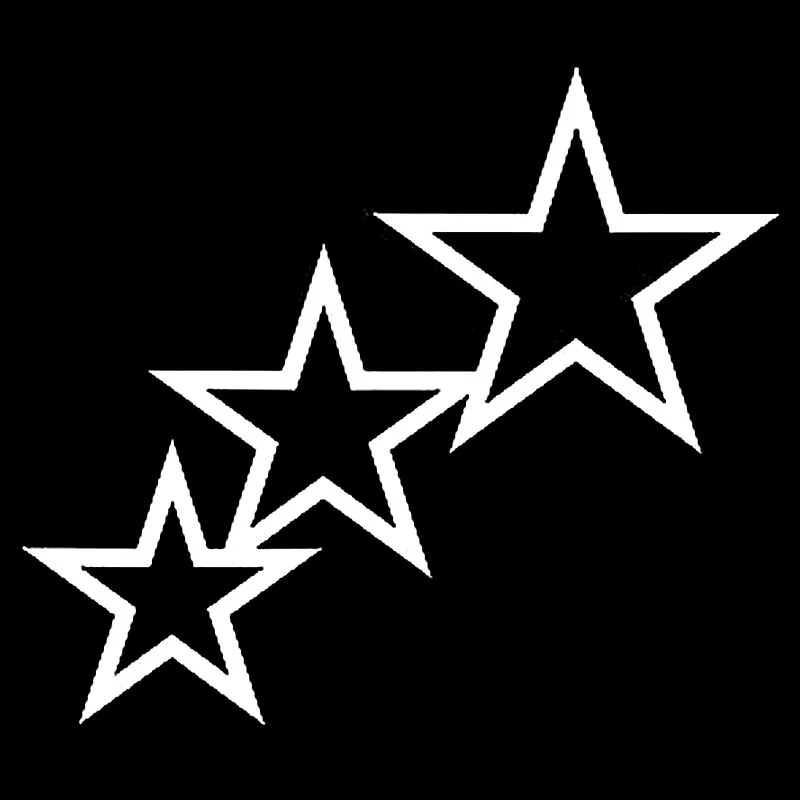

Volkrays Creative Car Sticker Shooting Stars Beautiful Car-styling Motorcycle Accessories Reflective Vinyl Decal,11cm*13cm