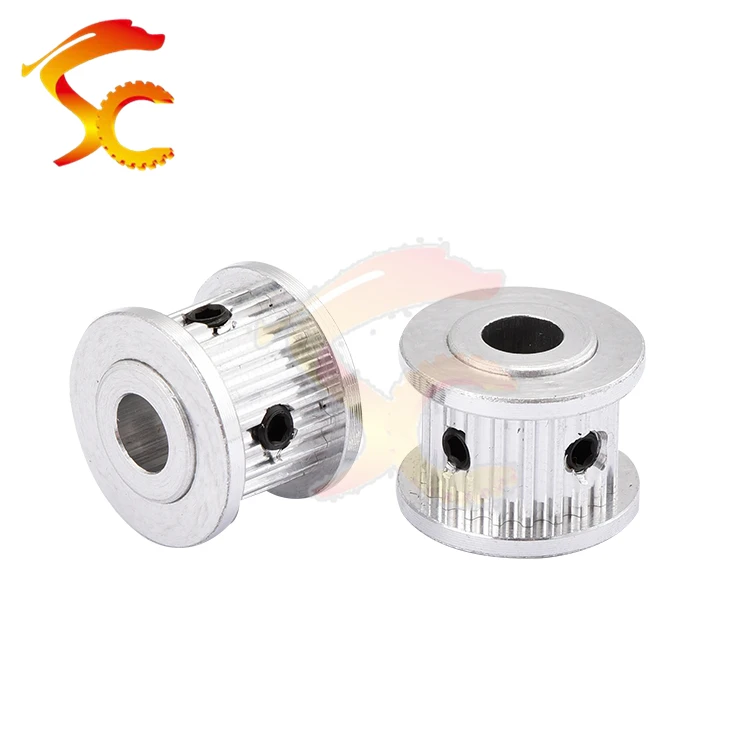 Шкив ГРМ с отверстием 3 мм/5 мм/8 мм 2 шт./лот алюминиевый шкив GT2 20 зубцами подходит