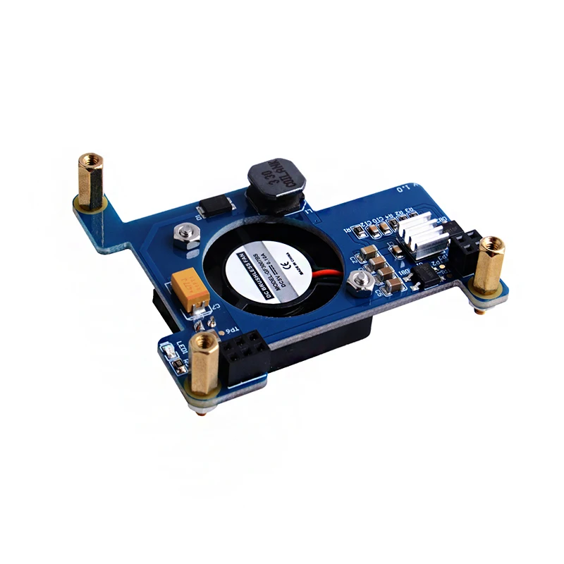 Raspberry Pi Fan PoE HAT для 4B/3B +|Демонстрационные стенды| |