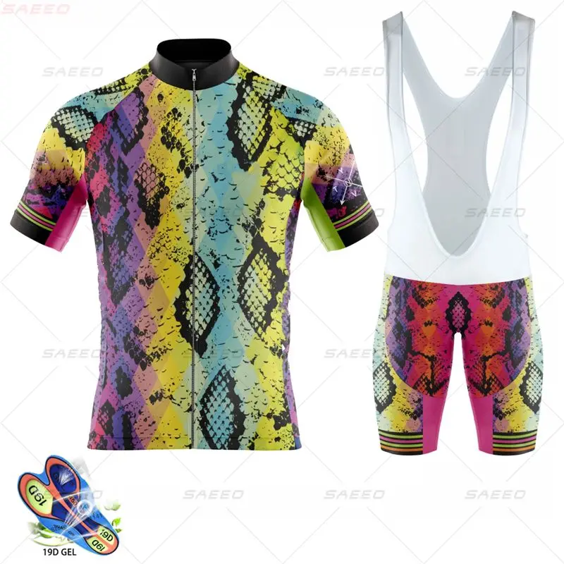 

Cycling Jersey 2021 Summer Cycling Team Cycling Jersey Set Breathable Quick-drying Triathlon Skinsuit Roupa Ciclismo Masculino