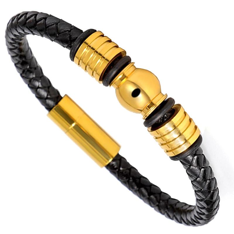 Повседневные кожаные браслеты для мужчин и женщин настраиваемый гравировальный