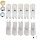 10x G9 Mini PC Shell 2835, 14 светодиодов, силиконовая лампа, люстра точечного светильника, низкое энергопотребление, заменяемые галогенные лампы 30 Вт 110 В 220