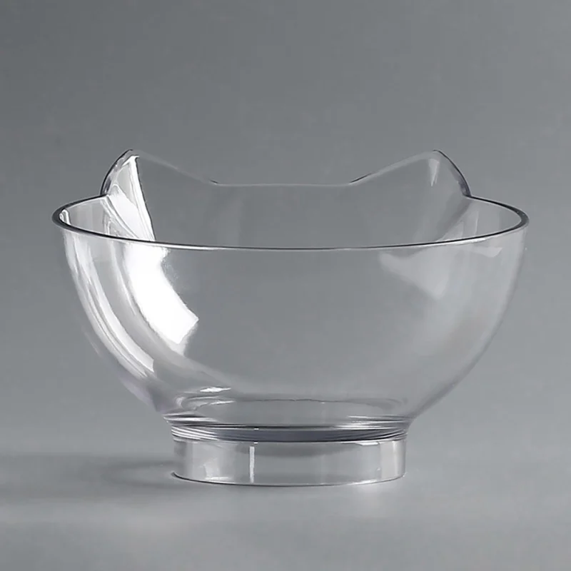 Пластиковая миска для кормления домашних животных съемная кормушка кошек с