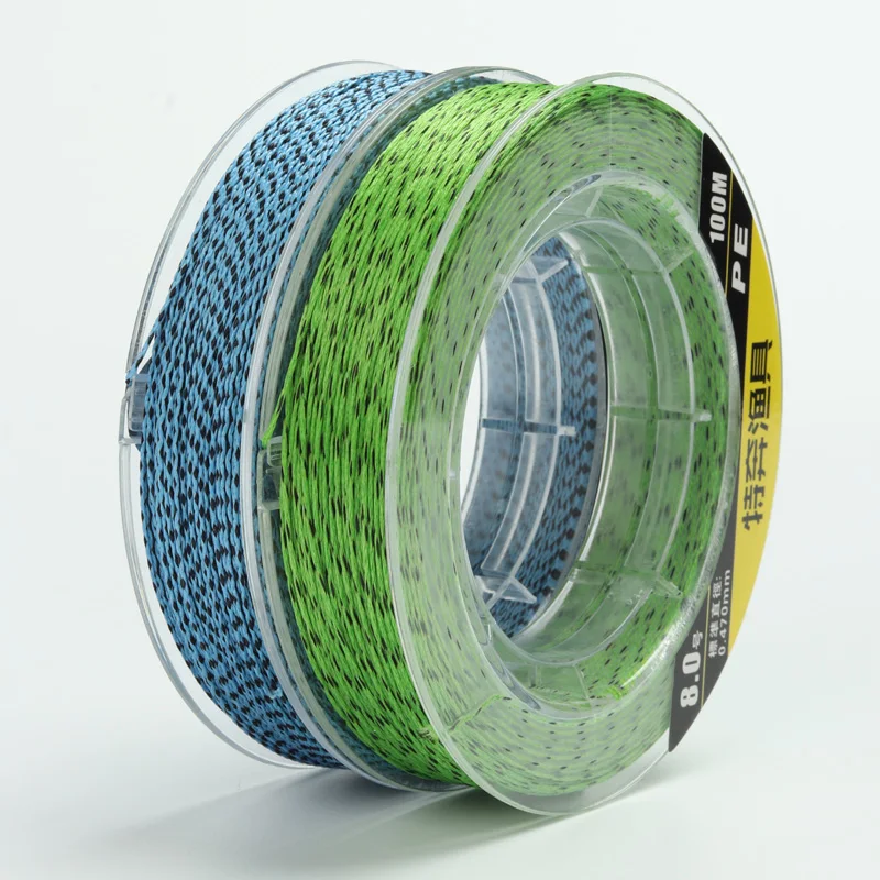 Новейшая невидимая рыболовная леска Teben 100 м Полиэтиленовая приманка из