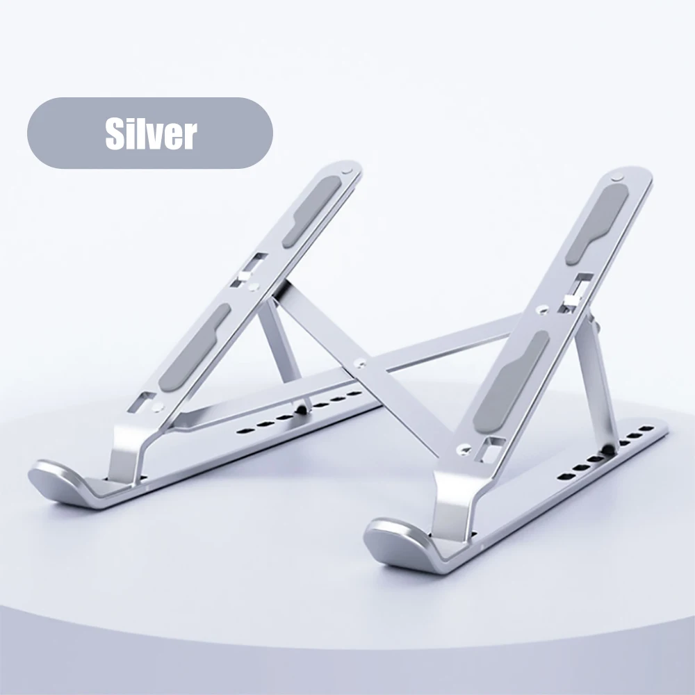 

Foldable Laptop Stand Aluminum Alloy Adjustable 7 Levels For Notebook 11-17 inch Macbook Air Pro Desktop Holder Accessories