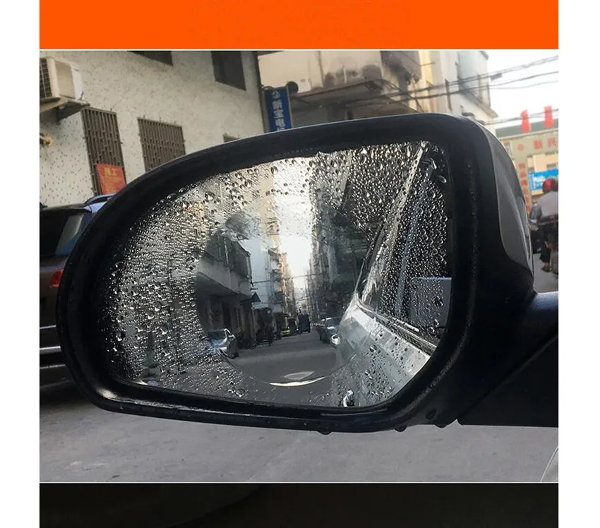 2 шт. Автомобильная зеркальная защитная пленка заднего вида для Jaguar XF XJ XJS XK S TYPE X