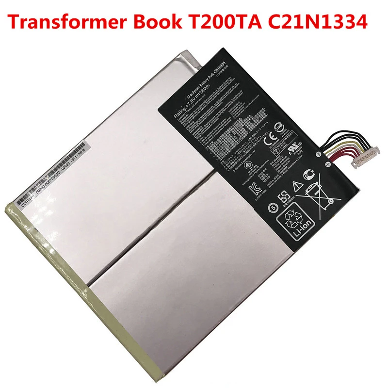 Новый C21N1334 для Asus Transformer Book T200TA-1A / 1K 1R T200TA-CP016H T200TA-C1-BL 0B200-00870000 настоящая