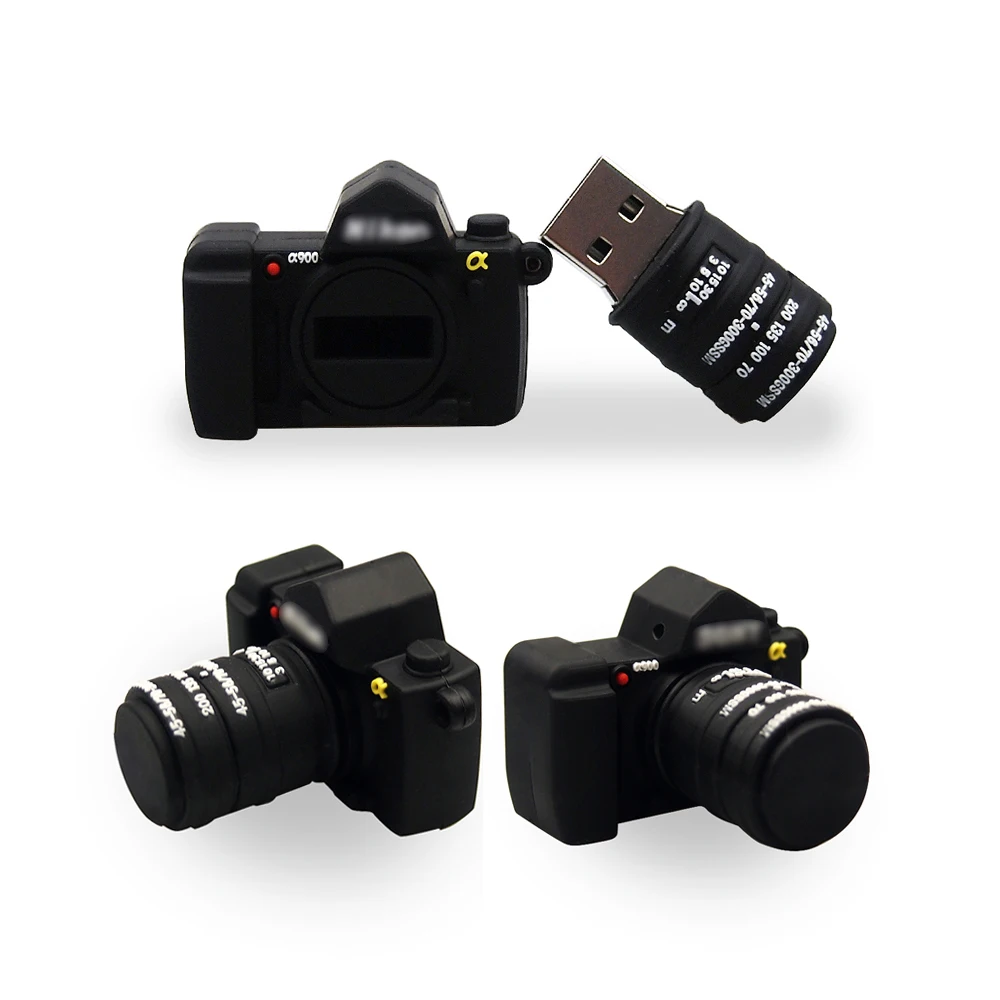 Мини USB 2 0 флэш накопитель Новая модная камера Флешка 128 МБ 32 Гб 64 свадебная