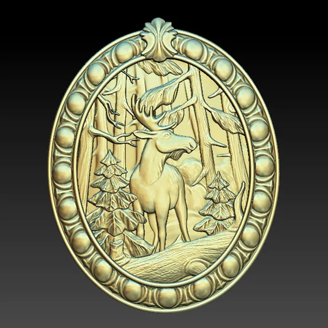 3D модель рельеф для фрезерного станка с ЧПУ резьба и гравировка в формате STL