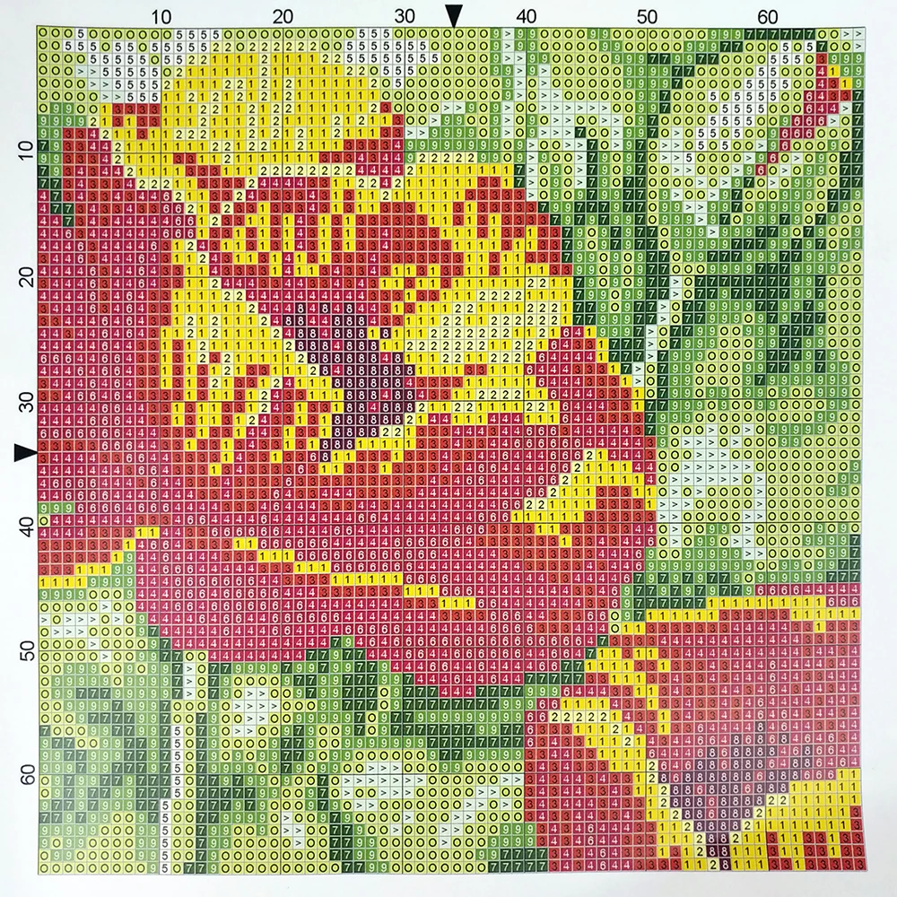 Latch Hook Cushion Red Daisy Pillow Case Pre-Printed Color Canvas Acrylic Yarn Latched Crochet Cover Kits | Дом и сад