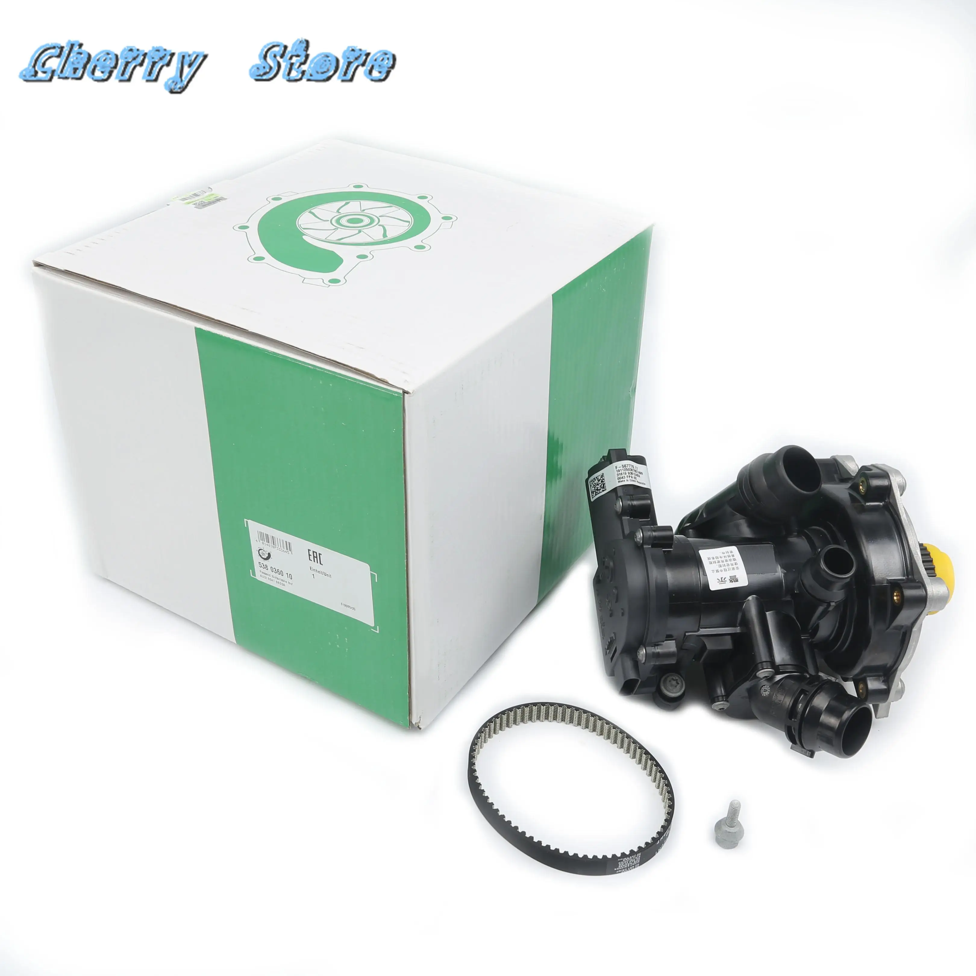 

EA888 MK 1.8TFSI /2.0TFSI Electronic Water Pump Assembly + Water Pump Belt 06L 121 111 For VW Scirocco Tiguan AUDI A4 A5 Q5 Q7