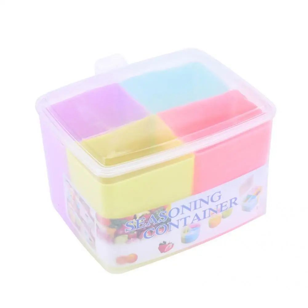 

Space Saving Plastic Multi-function Condiment Jar Kitchen Organization