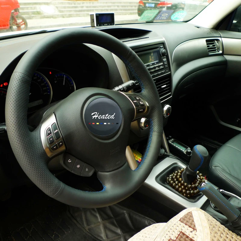 Оплетка на руль автомобиля оплетка для Subaru Forester 2008 2012 Impreza 2011 Legacy 2010|car steering wheel
