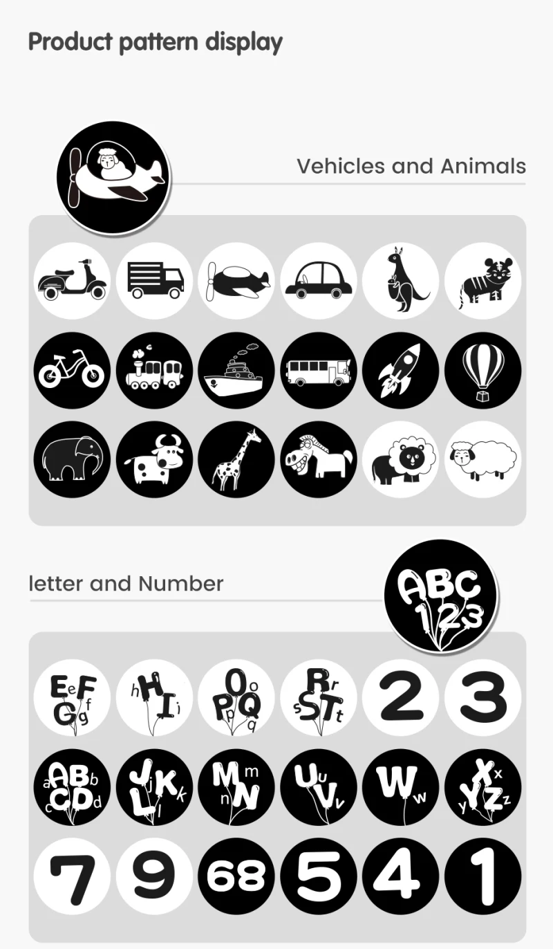 

Baby Puzzle Bb Called Cloth Book Black White Digital Cognition Torn Not Rotten Children Early Education Cloth Book For Baby Kids