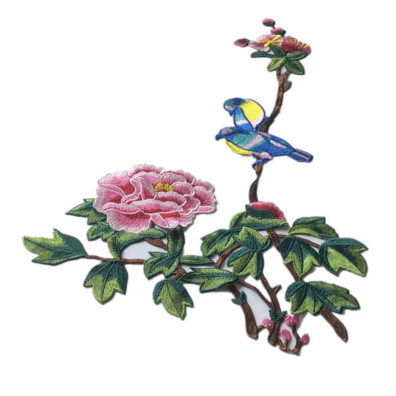 1 шт DIY ремесло шнурка в китайском стиле из ткани с вышивкой платье патч